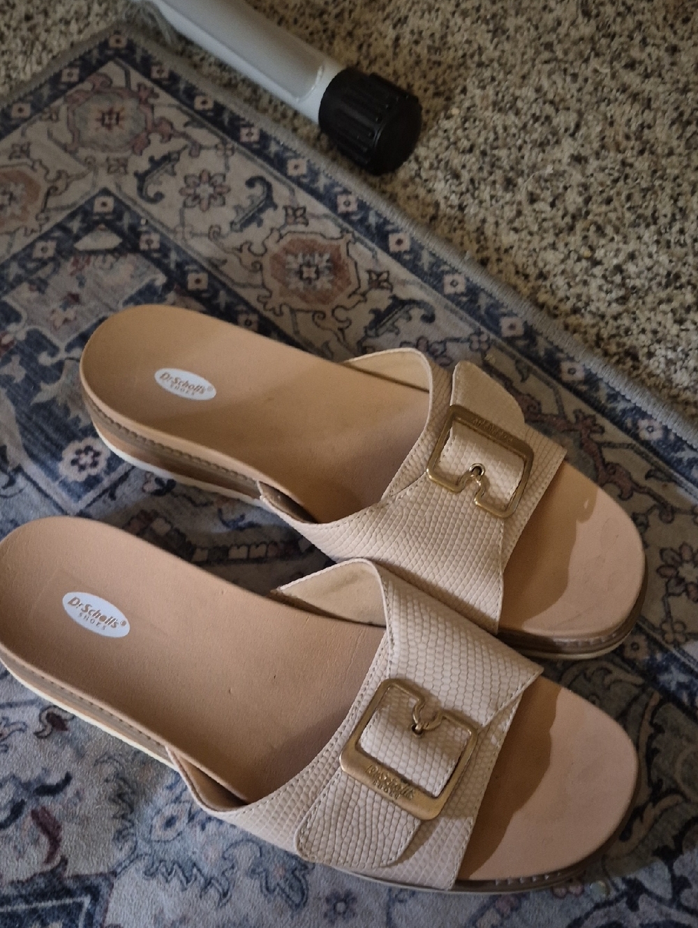 Dr. Scholl's Womens Originalist 2 Slide Slip In Sandals Sz 9.5